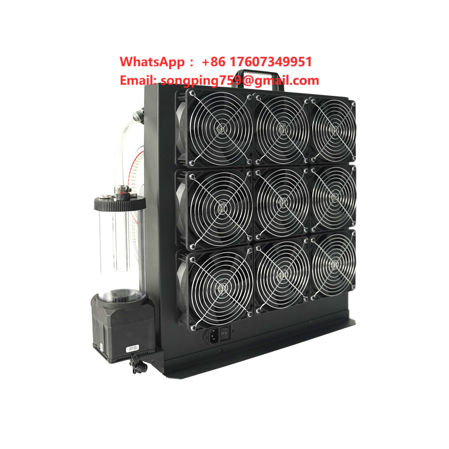External Radiator Water Cooling Kit - Hochleistungs-Integriertes Flüssigkühlsystem Komplettes Wasserkühlungs-Kit mit Fortschrittlichem