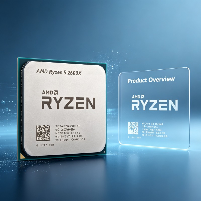 Cpu Cooler - AM4-Sockel CPU-Prozessor R5 2600X 3,6GHz 6-Kern