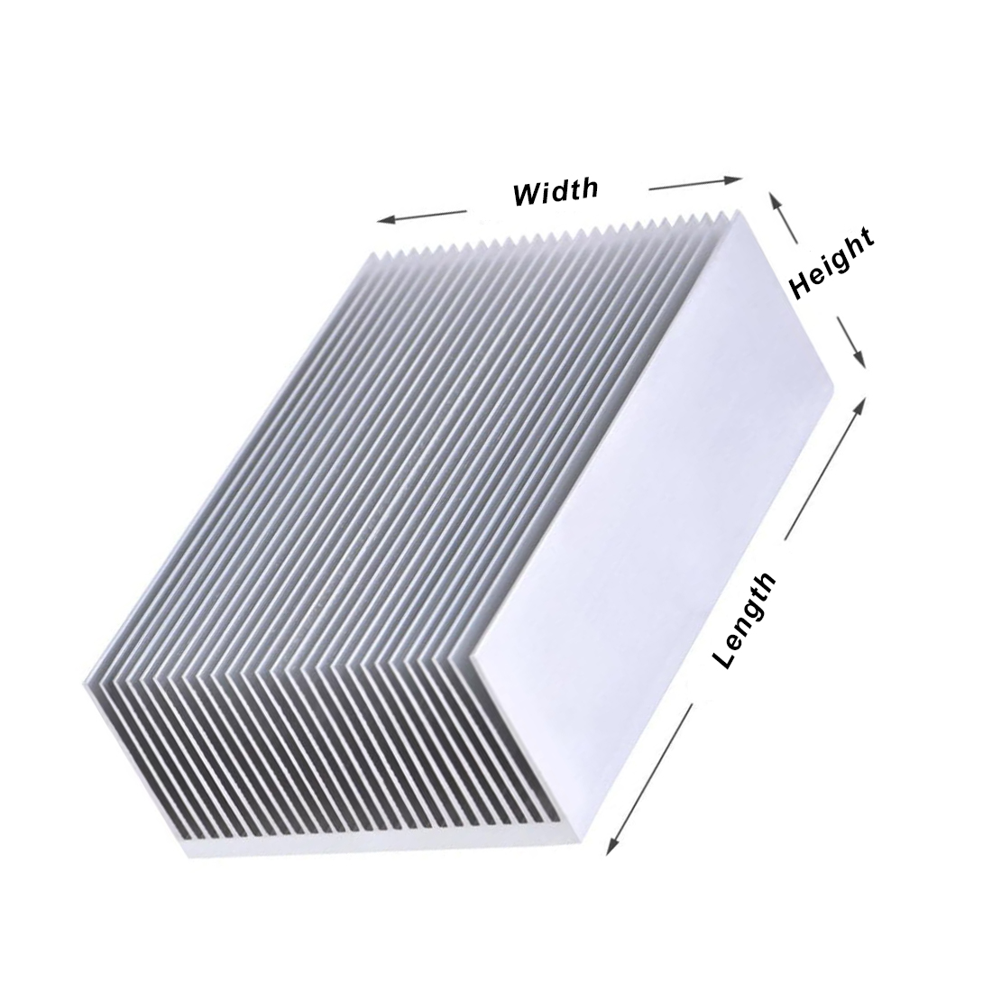 DIY-Kühler, Aluminium-Kühlkörp – Heatsink Bewertung und Preis