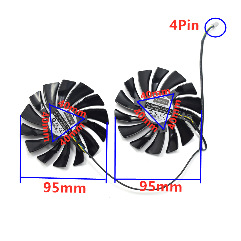 2Pcs 95mm PLD10010S12HH Video  – Cpu Heatsink Bewertung und Preis