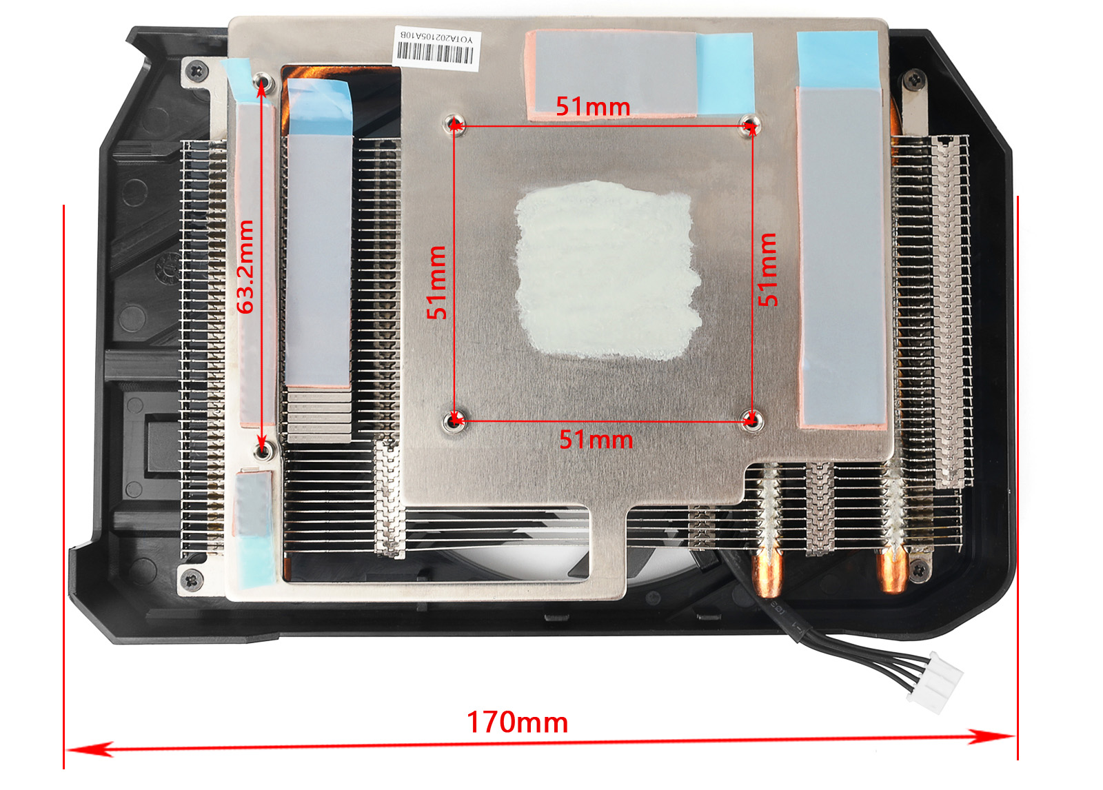95MM GPU Kühlkörper Grafikkart – Gpu Cooler Bewertung und Preis